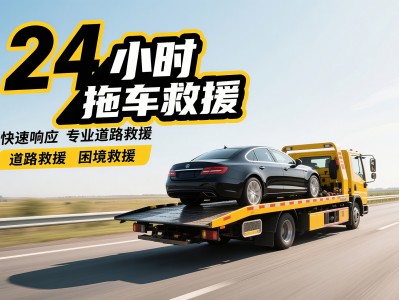 24小时拖车救援服务：全天候专业拖车救援，为您解决车辆困境